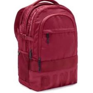 Pink’s Red Collegiate Backpack